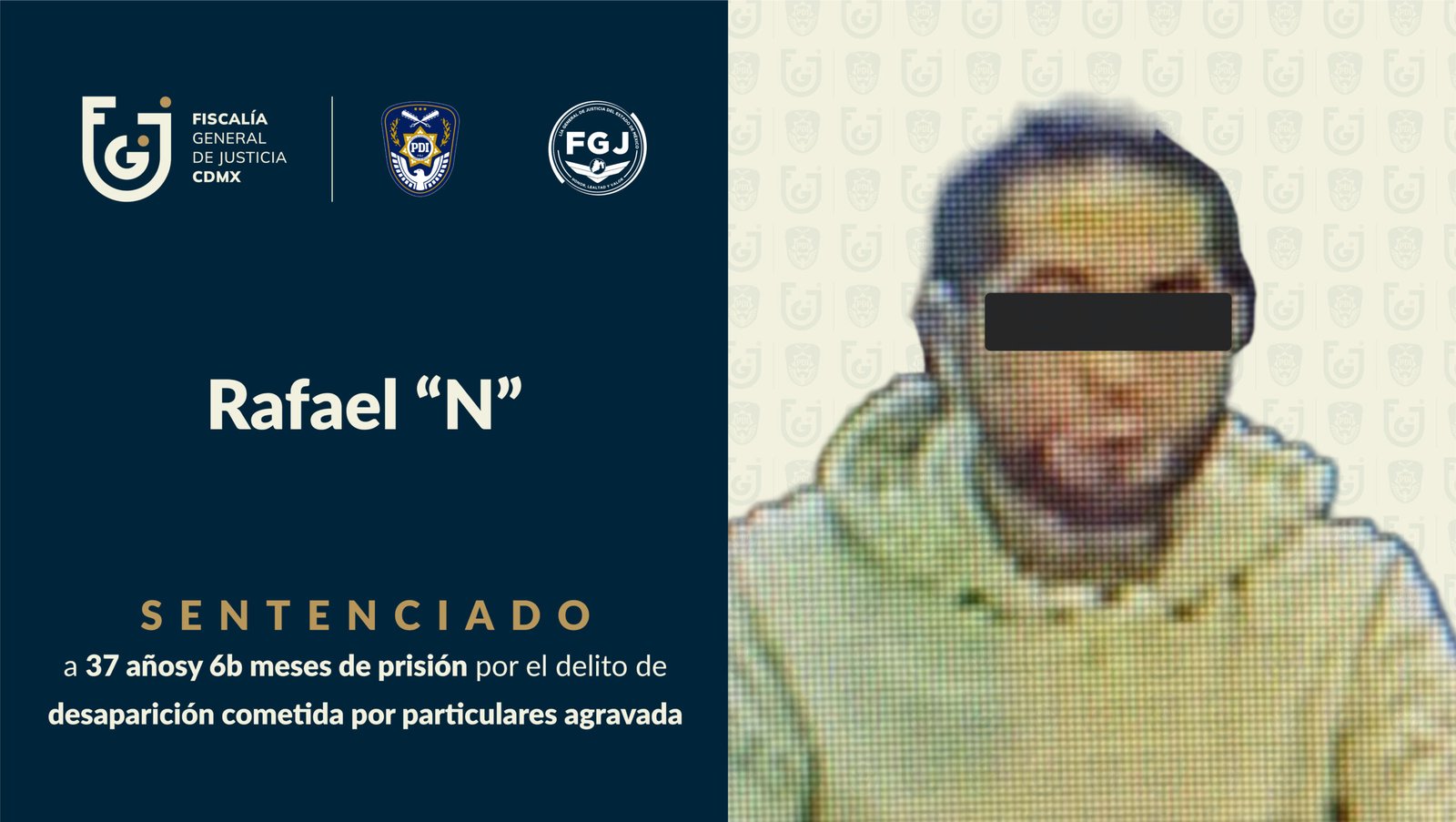 Rafael N FGJCDMX DetH