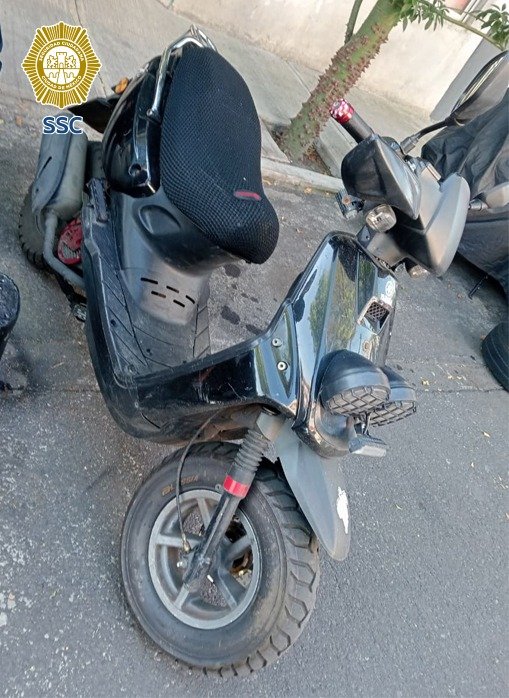 ssc detiene a mujer por robo de motocicleta mediante cerco virtual