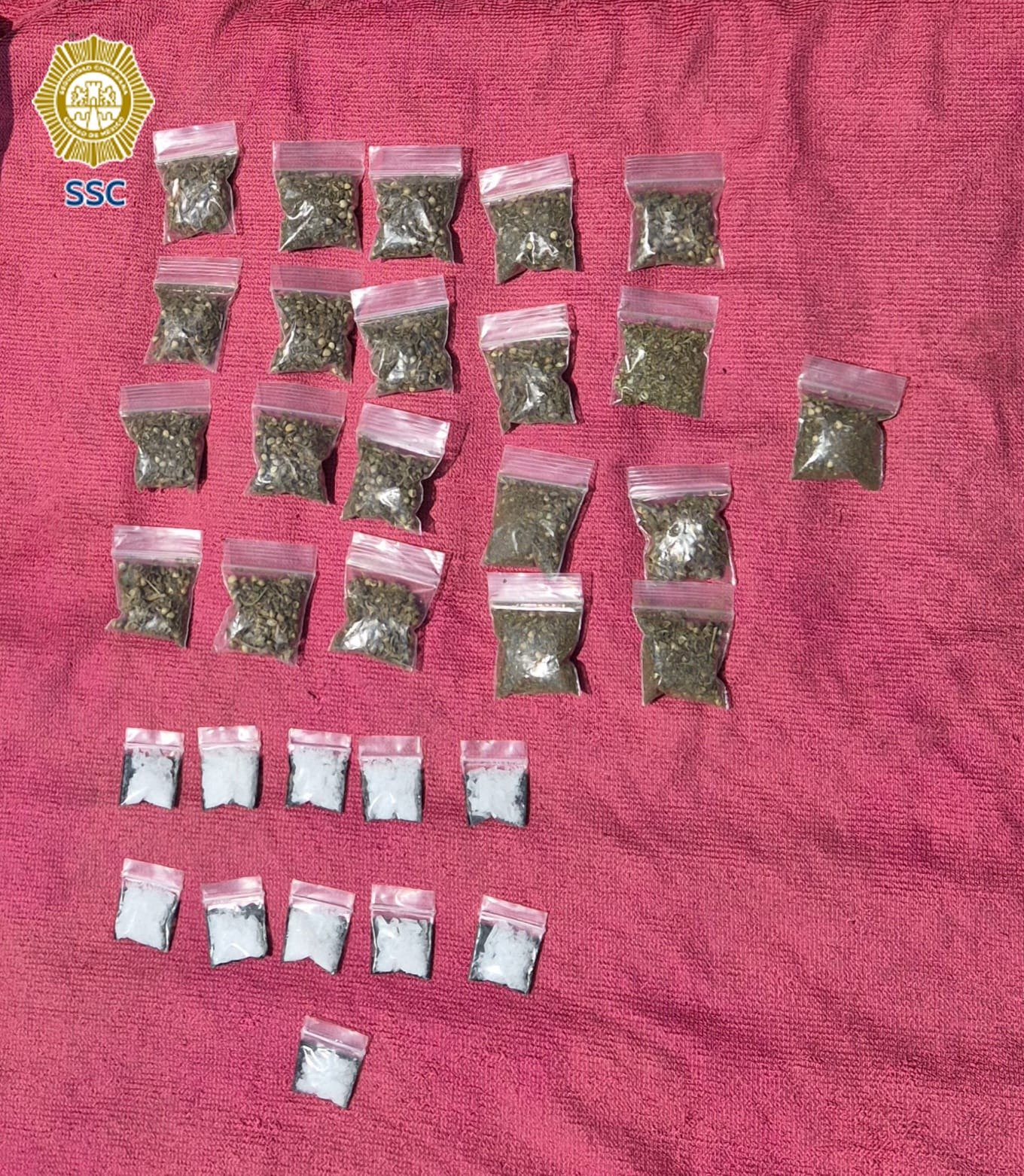 Detenido con droga en Iztapalapa durante operativo de vigilancia de la SSC en Parque Cuitláhuac