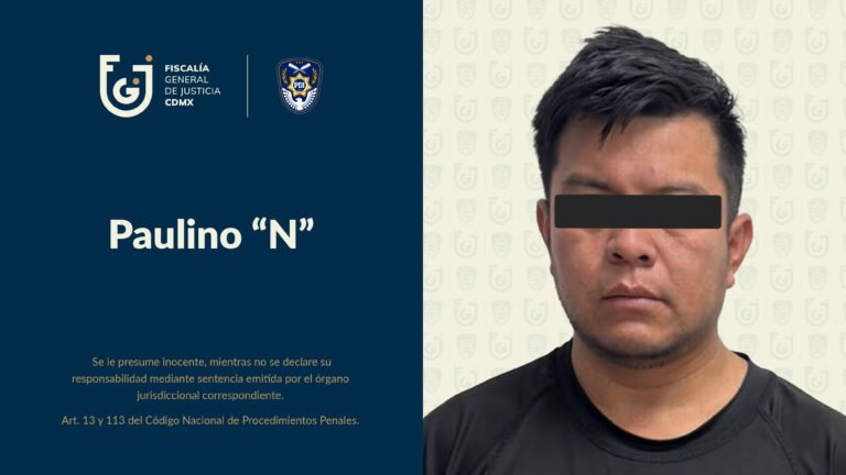 Vinculación a proceso por violación equiparada obtenida por la Fiscalía CDMX tras la detención de un hombre en Iztapalapa
