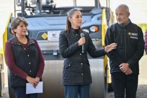Avances del Plan Oriente del Estado de México con trenes de pavimentación en municipios mexiquenses