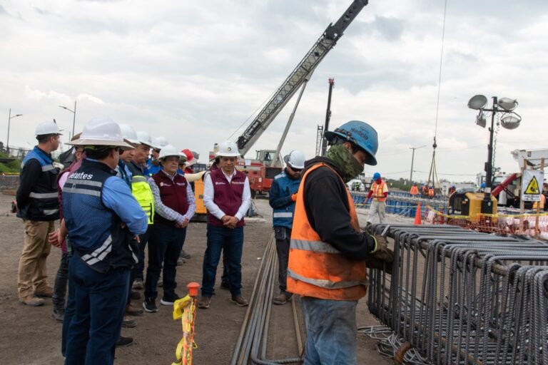 avanza gobierno del edomex construccion del puente periferico penon texcoco