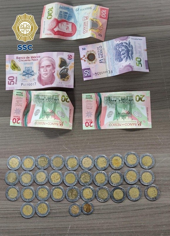 Detenido con droga en Venustiano Carranza durante un operativo de vigilancia de la SSC con aseguramiento de presunta marihuana y solventes.