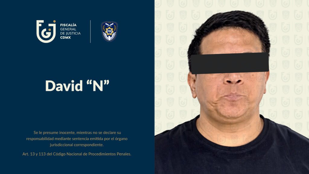 Extorsión agravada continuada investigada por la Fiscalía CDMX con detención de presunto responsable