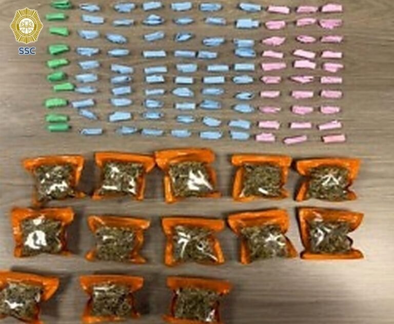 Detenido con droga en Gustavo A. Madero durante operativo de seguridad en la colonia Martín Carrera