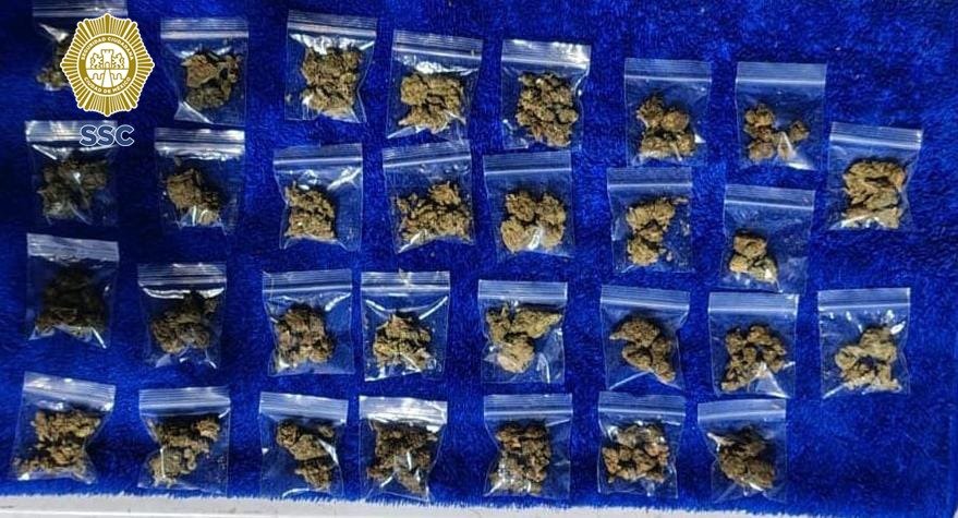 Detenido con marihuana en Iztapalapa
