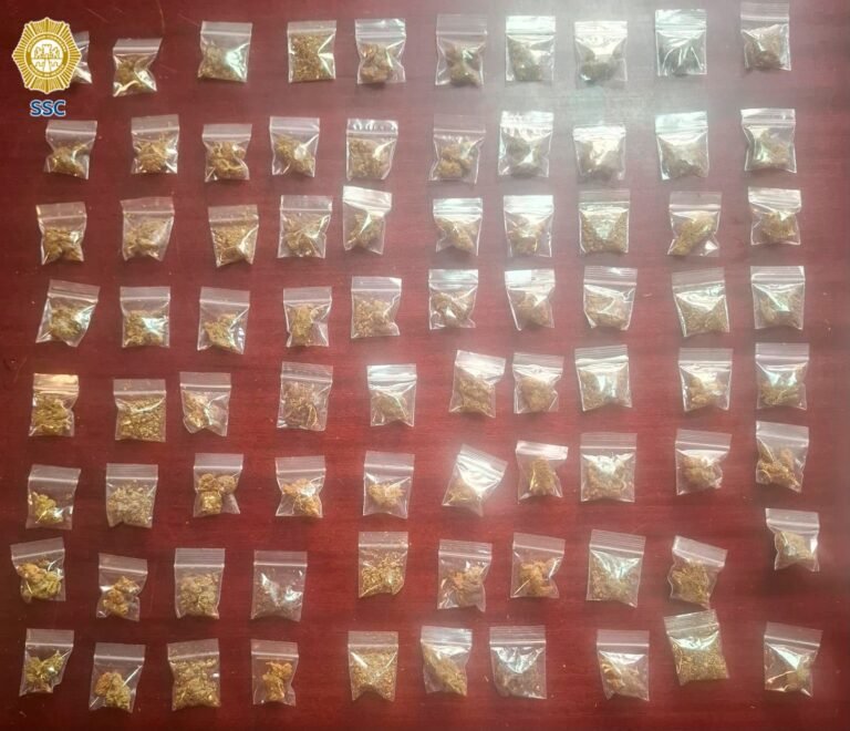 Detenidos con droga en Gustavo A. Madero durante operativo de la SSC en Cuautepec Barrio Alto