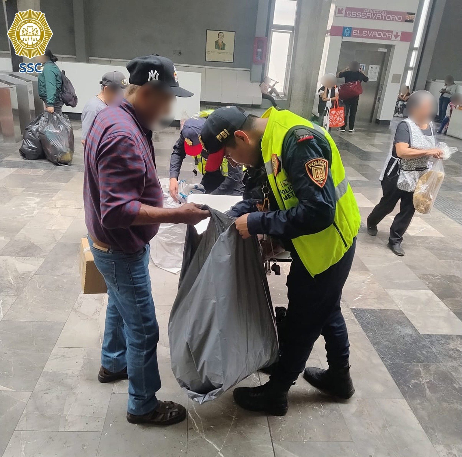 Operativo Cero Pirotecnia en el Metro CDMX
