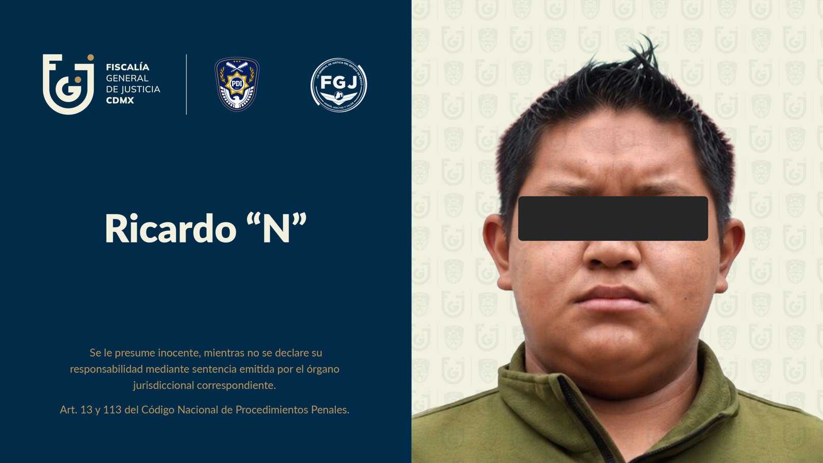 Robo a casa habitación en Polanco investigado por la Fiscalía CDMX tras detención de exguardia de seguridad