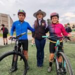 Anuncio de la pista de atletismo con tartán en Amecameca para beneficio de atletas y familias