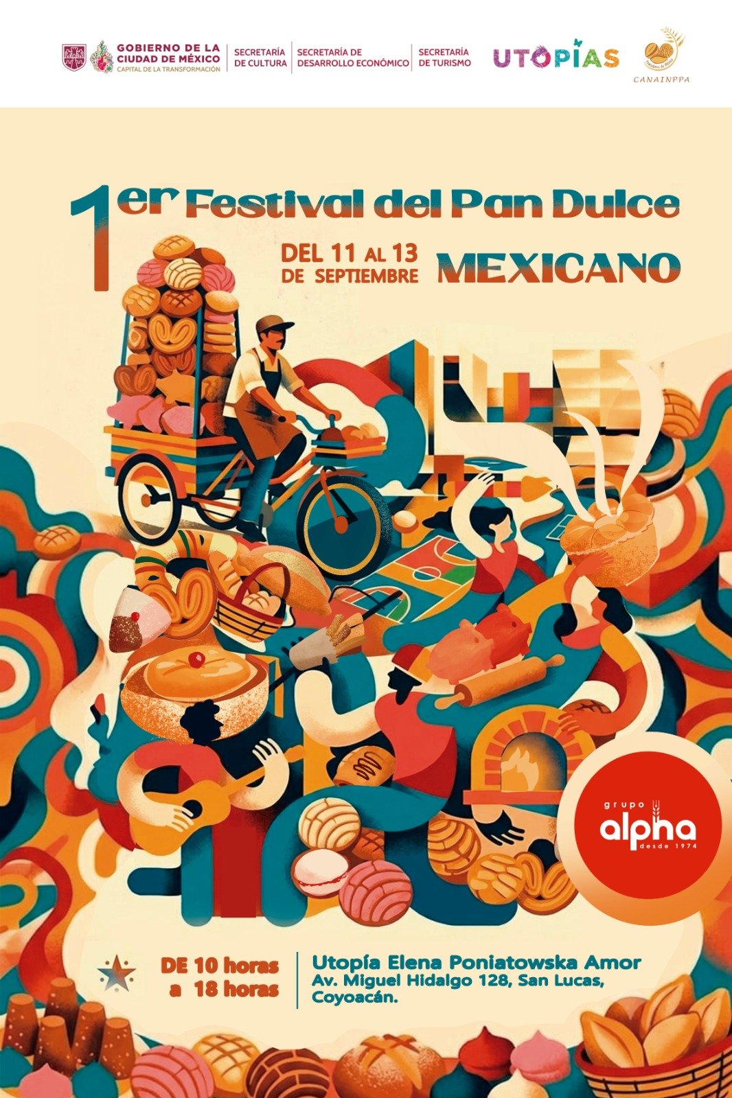 Festival del Pan Dulce Mexicano primera edición CDMX