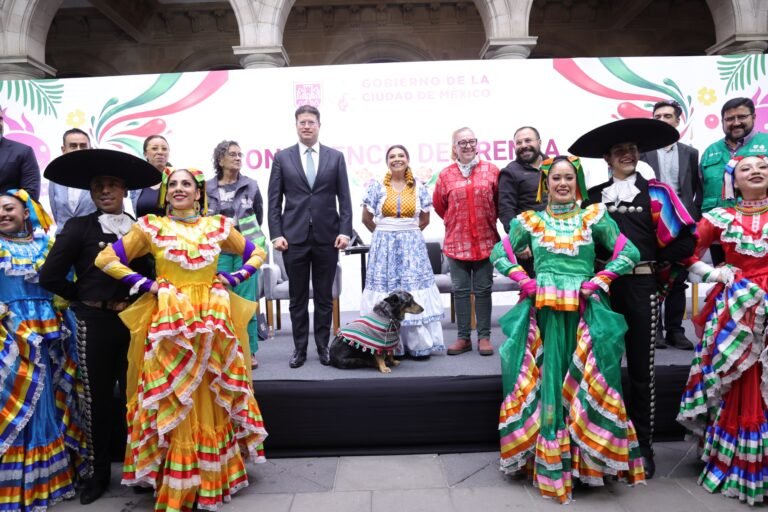 Operativo de seguridad para el Grito de Independencia en el Zócalo de la Ciudad de México