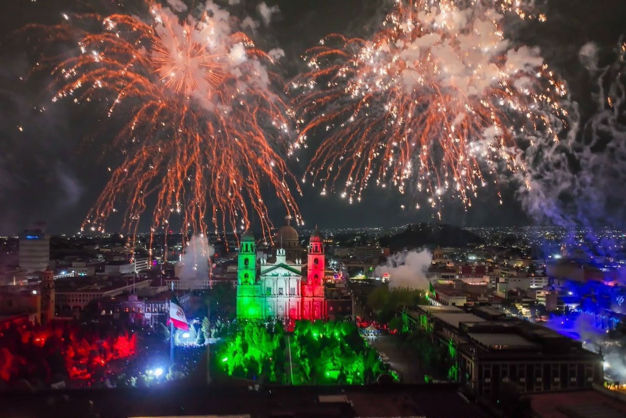 Grito de Independencia de Delfina Gómez en Toluca
