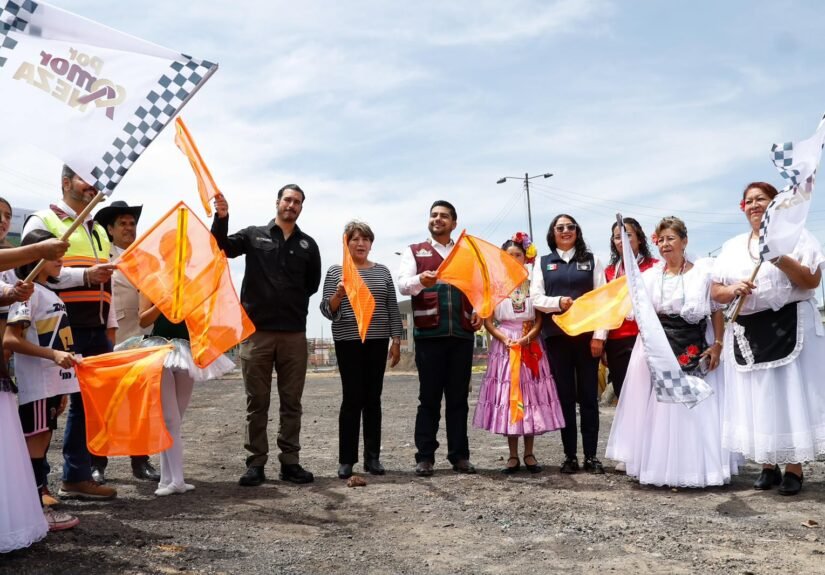 Centro Comunitario México Imparable en Nezahualcóyotl con avance de construcción y espacios para deporte y cultura
