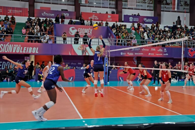 Torneo Internacional de Voleibol Femenil con victoria de México en Zinacantepec