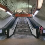 Escaleras eléctricas del Metro CDMX operando con medidas de seguridad para usuarios