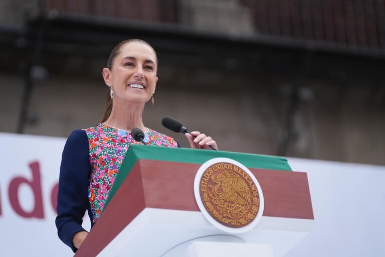 Informe Honestidad y Resultados en la Ciudad de México encabezado por Claudia Sheinbaum y Clara Brugada
