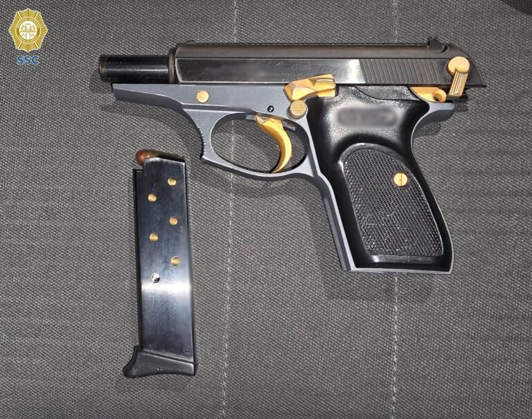 Detenidos por asalto en Cuauhtémoc durante operativo de la SSC en Peralvillo con aseguramiento de armas de fuego