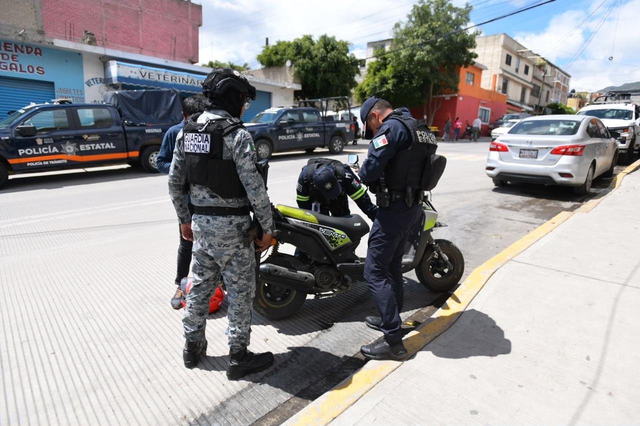 Operativo Otomí durante acciones de seguridad en el Estado de México