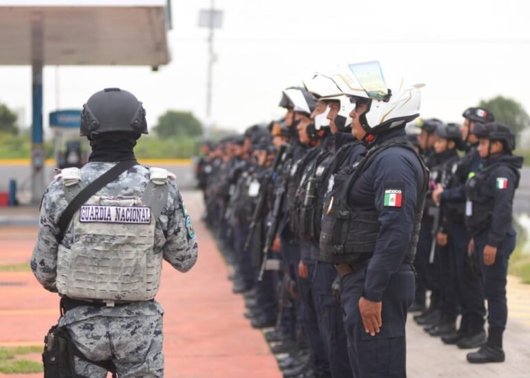 Operativo Otomí con aseguramiento de armas y posibles drogas en Estado de México
