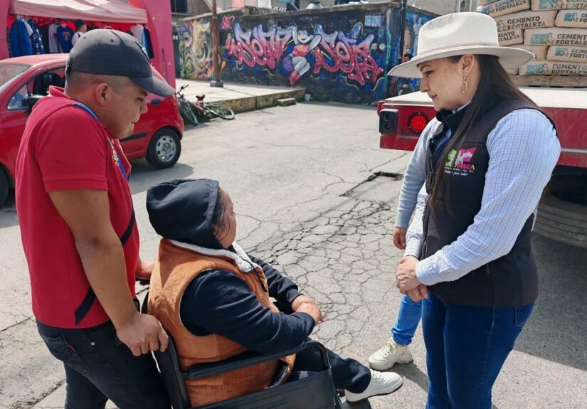 Rehabilitación del panteón de San Francisco Zentlalpan con entrega de cemento por parte del Gobierno de Amecameca